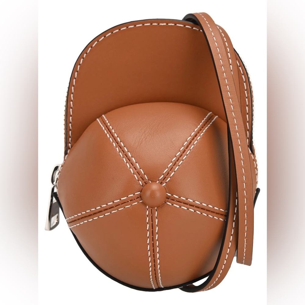 JW ANDERSON Brown Mini Cap Bag